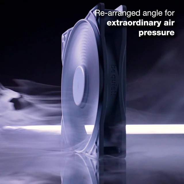 Alt view image 9 of 14 - Pure Wings 3 120mm PWM High-Speed Case Fan, Maximum Airflow | Speed-regulating Closed Loop Motor, Extraordinary Air Pressure, Gaming PC Computer Air Fan, Very Quiet Operation