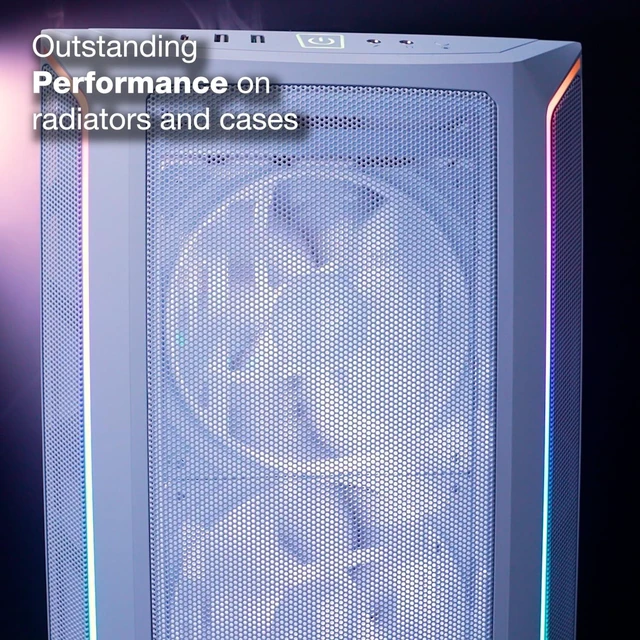 Alt view image 11 of 14 - Pure Wings 3 120mm PWM High-Speed Case Fan, Maximum Airflow | Speed-regulating Closed Loop Motor, Extraordinary Air Pressure, Gaming PC Computer Air Fan, Very Quiet Operation