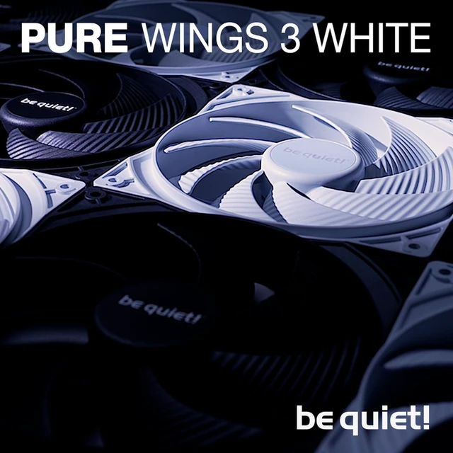 Alt view image 13 of 14 - Pure Wings 3 120mm PWM High-Speed Case Fan, Maximum Airflow | Speed-regulating Closed Loop Motor, Extraordinary Air Pressure, Gaming PC Computer Air Fan, Very Quiet Operation