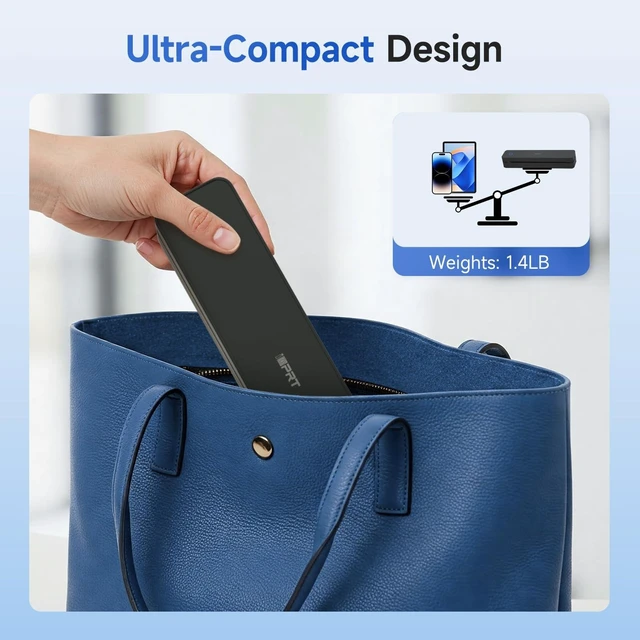Alt view image 10 of 14 - Portable Printer Wireless for Travel - Bluetooth Mobile Printer Support for 8.5"x11" US Letter, Inkless Compatible with iOS, Android, Laptop for Office, Car and Home (pro, Black)