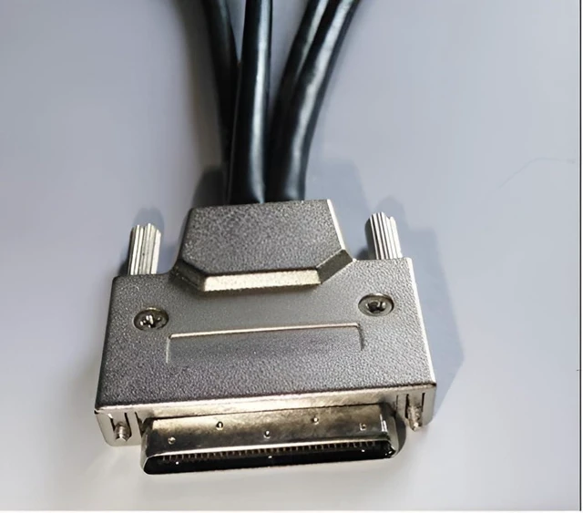 Alt view image 11 of 14 - VHDCI Breakout Cable&Adapter-VHDCI(SCSI 68Pin) M to 3-Port VGA Female Splitter Breakout Cable for NVIDIA and VisionTek Graphics Cards