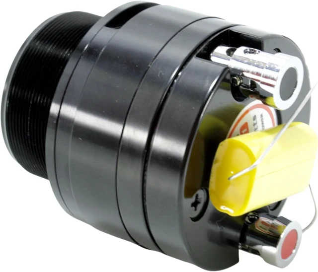Alt view image 7 of 10 - ATQ-1551 1-Inch 250-Watt 4-Ohm Aluminum Titanium Car Audio Bullet Tweeter with Mylar Crossover Capacitor & Kapton Voice Coil for Vehicle Sound Systems