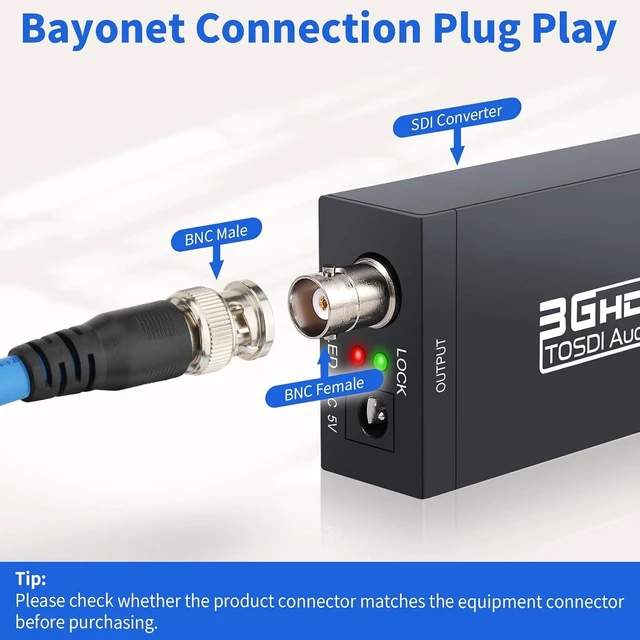 Alt view image 12 of 14 - SDI Cable BNC Cable 3G/6G/12G HD-SDI Cable (Belden 1694A3ft Supports HD-SDI/3G-SDI/4K/8K Camera SDI Video Cable Precision Video Cable (2Pcs)