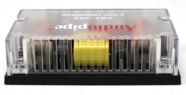 Alt view image 12 of 12 - CRX-303 3-Way 4-Ohm Passive Car Audio Tweeter Crossover, 300 Watts (2 Pack)