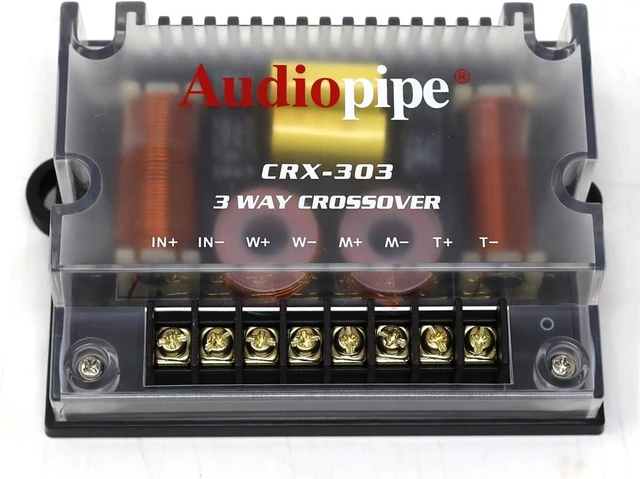 Alt view image 11 of 12 - CRX-303 3-Way 4-Ohm Passive Car Audio Tweeter Crossover, 300 Watts (2 Pack)
