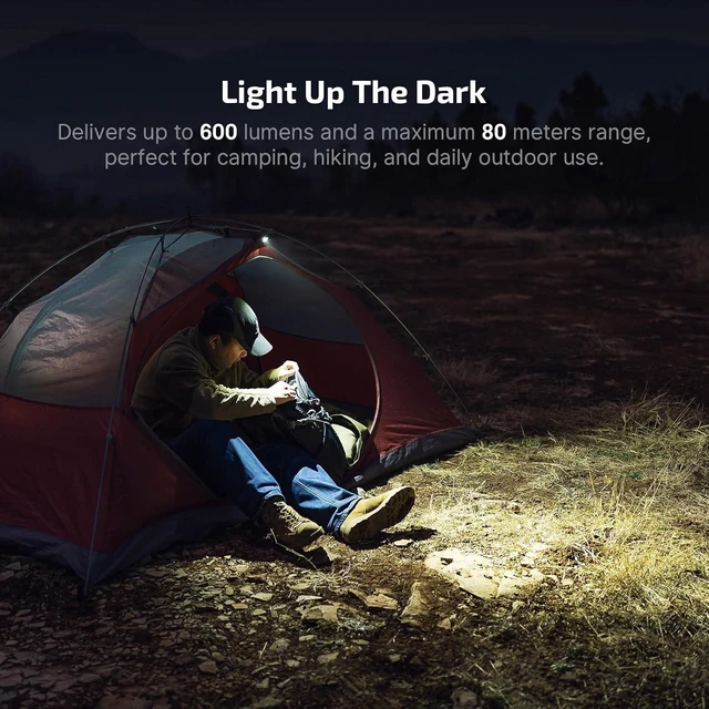 Alt view image 3 of 7 - Oclip Pro S 600 Lumen Type-C Rechargeable Clip-on EDC Flashlight with White, UV & RGB LED, Magnetic for Work, Signaling, Inspection & Outdoor Use (Sunken Artifact)