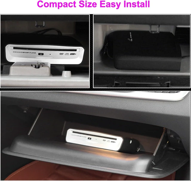 Alt view image 12 of 14 - External Car Universal CD Player Machine, Vehicle External USB CD Player for Car Android Navigation-Plug and Play(Android Version 4.4 and Above)