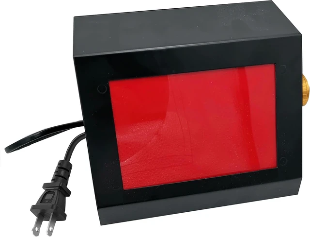 Alt view image 8 of 14 - Adjustable Dimmable LED Darkroom Red Light for X-Ray Film Wall-Mount or Desktop Lamp for Film Processing