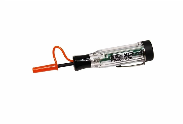 Alt view image 14 of 14 - XDCHT504 Xtra Duty Cordless Circuit Tester DC Voltage Detection with Dual-Color LED Polarity Indicator, Audible Beep & Built-in Lithium Battery