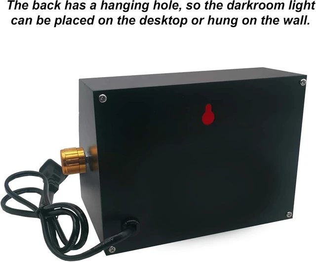 Alt view image 11 of 14 - Adjustable Dimmable LED Darkroom Red Light for X-Ray Film Wall-Mount or Desktop Lamp for Film Processing