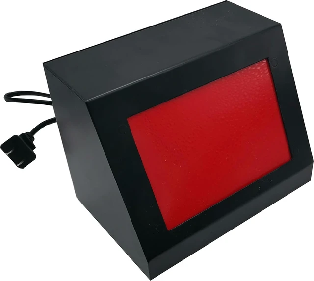 Alt view image 14 of 14 - Adjustable Dimmable LED Darkroom Red Light for X-Ray Film Wall-Mount or Desktop Lamp for Film Processing