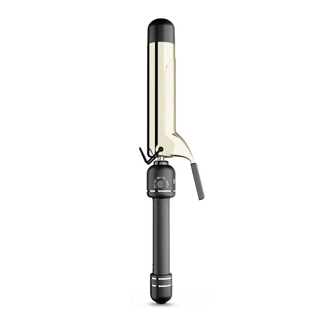Alt view image 8 of 14 - 24K Gold Professional 1.5" Extended Barrel Curling Iron with Clamp for Loose Curls | 24K Gold Technology for Long-Lasting Results & Longer Barrel for Easy Styling