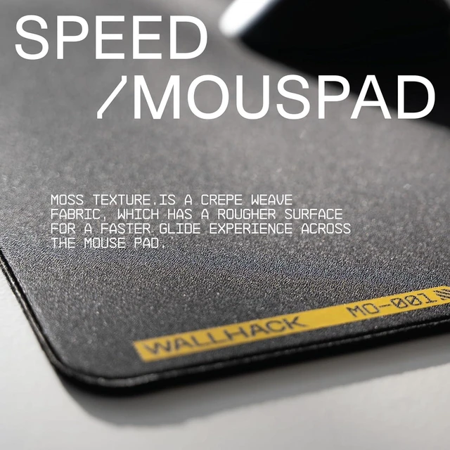 Alt view image 12 of 12 - SkyPAD Wallhack Black MO-001: Ultimate Fast Speed & Precision Gaming Mouse Pad | Enhanced Surface for Professional Gamers Speedpad Mouse Mat