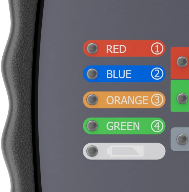Alt view image 5 of 7 - THE CIMPLE CO Coax Cable Tester, Tracer, and Toner - 4-Port Coaxial Cable Mapper and Locator with Color-Coded Remotes - Wire Tracer and Continuity Tester for Up to 4 Locations - 4 Ports, Black
