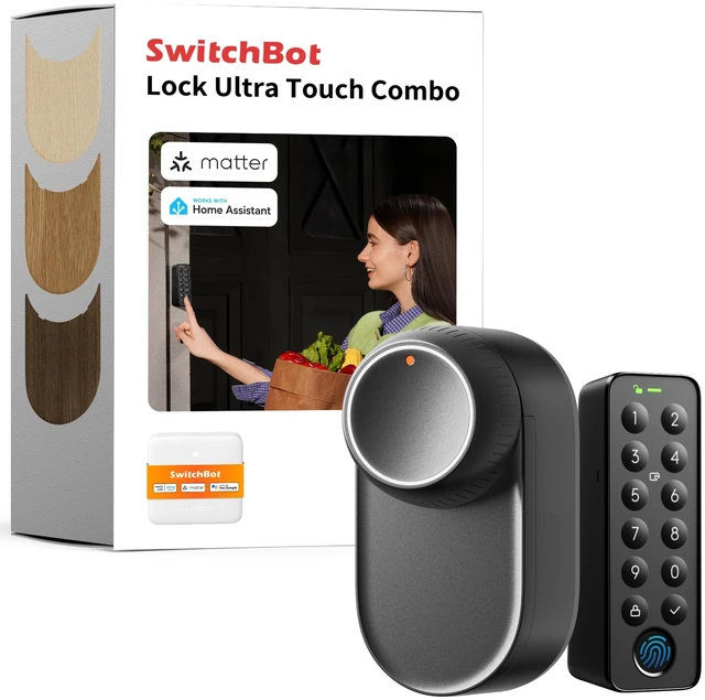 Main image of Smart Lock Ultra with Keypad,Fingerprint Door Lock, App Remote Control, Built-in WiFi Keypad Deadbolt, Auto Unlock, Waterproof&Easy Install, Supports Alexa and Google