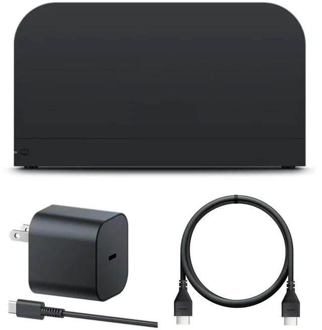 Main image of TV Dock Station for Switch 2 - Replacement TV Base Docking Station Set with Upgraded IC Module, Charger, HDMI Cable for Switch 2 Console