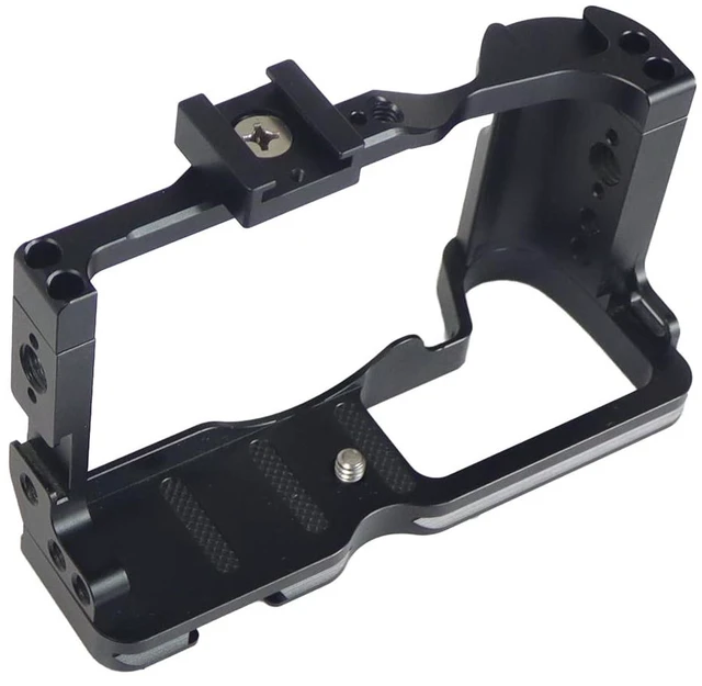 Main image of FEICHAO CNC M6 Mark2 Camera Cage Form-Fitting Rig with Cold Shoe Mount Compatible with Canon EOS M6 Mark II Stabilizer