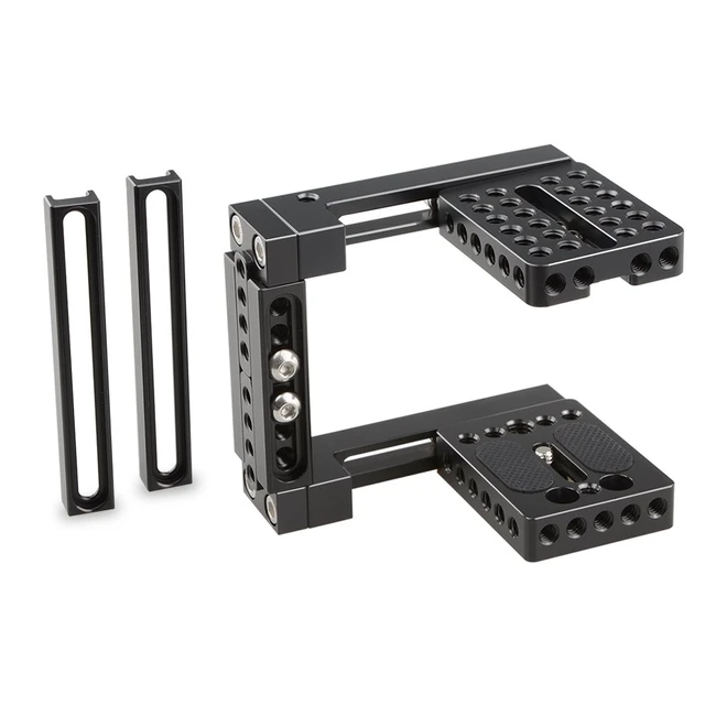 Alt view image 2 of 7 - CAMVATE Adjustable Camera Cage Fit for Right Handle and Left Handle Camera