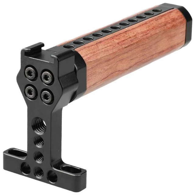 Main image of CAMVATE Brazilian Wooden Top Handle Grip for Camera Cage - 1721