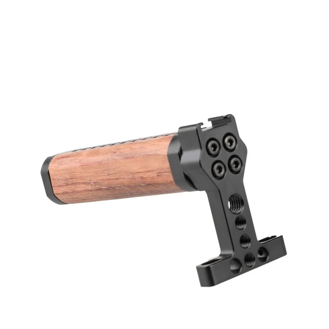 Alt view image 7 of 7 - CAMVATE Brazilian Wooden Top Handle Grip for Camera Cage - 1721