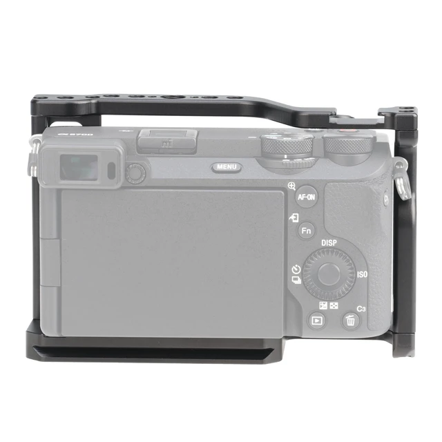 Stabilized Camera Rig Hersmay A6700 Camera Cage Video Stabilizer with Top Handle for Sony ...