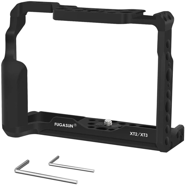 Main image of XT2 XT3 Camera Cage, Premium Closed Security XT2 XT3 Camera Cage for Fuji X-T2 X-T3 Camera