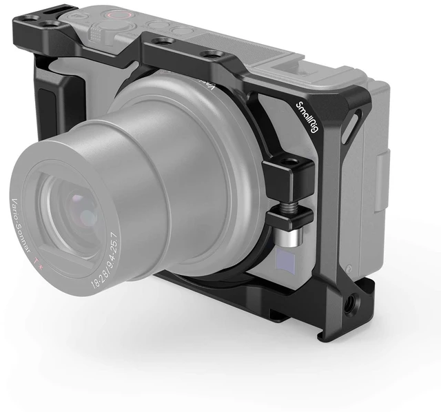 Main image of SMALLRIG Camera Cage for Sony ZV-1 II/ZV-1F/ZV-1 | with Silicone Grip and Cold Shoe Mount
