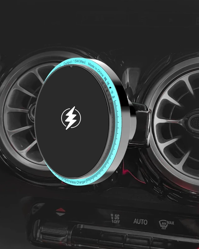 Main image of BEHAVE Magnetic Wireless Car Charger for Mercedes Benz GLB Class 2020-2024,15W Fast Charging Phone Holder with Cooling Fan,Phone Mount Compatible with Magsafe,iPhone,Android Phones