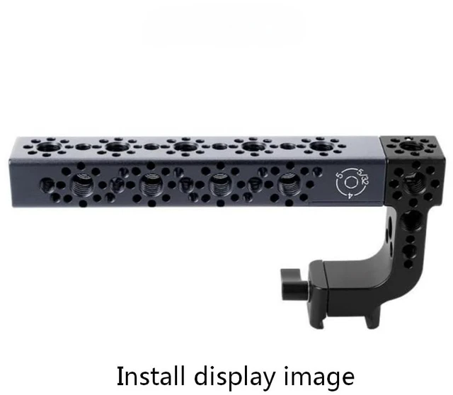 Alt view image 5 of 6 - NATO Dual-Purpose Accessory for Applicable FX3/FX30 Camera Cage, NATO Top Universal Handle for SLR Camera Cage