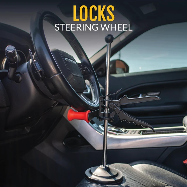 Alt view image 2 of 7 - AutoSolo Steering Wheel Holding Tool, 16.5 Inch Adjustable Steering Wheel Mount for Cars Trucks SUVs - Hold the Wheel Straight for Solo DIY Alignment at Home