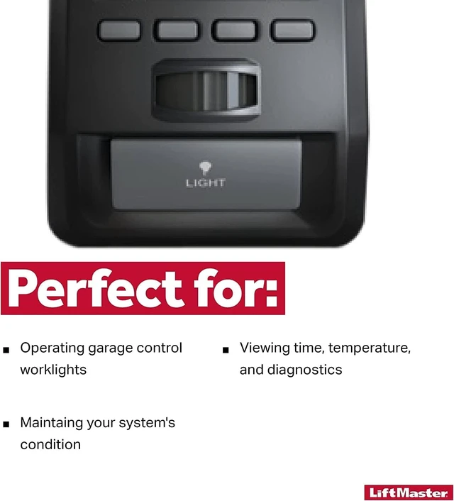 Alt view image 6 of 6 - Liftmaster 880LMW Smart Control Panel ONLY Compatible with LiftMaster MyQ formats Security+ 2.0 and LiftMaster Wi-Fi Garage Door Openers.