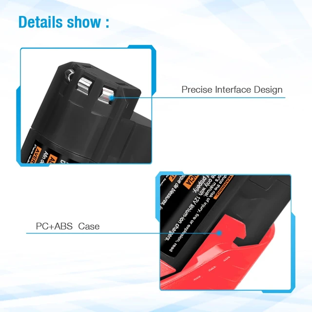 Alt view image 4 of 7 - 4 Pack M12 3.0Ah Replacement Battery for Milwaukee 12V Cordless Tools | Compatible with Milwaukee M12 Lithium Ion Battery 48-11-2420 48-11-2440 48-11-2402 48-11-2411 48-11-2412