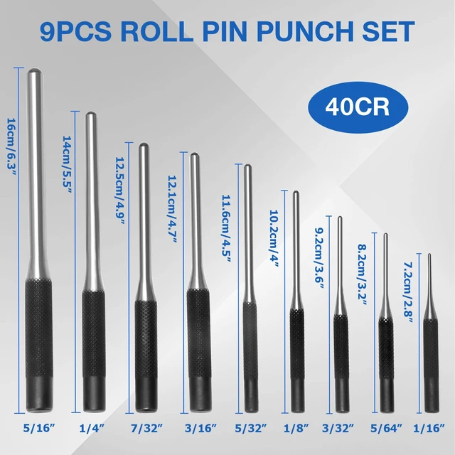 Alt view image 4 of 7 - BULLTOOLS Precision Screwdriver Set, 100-Piece Torque Screwdriver Engineering Repair Kit, Roll Pin Punch Set with Magnetic Screwdriver Handle and Storage Case for Maintenance