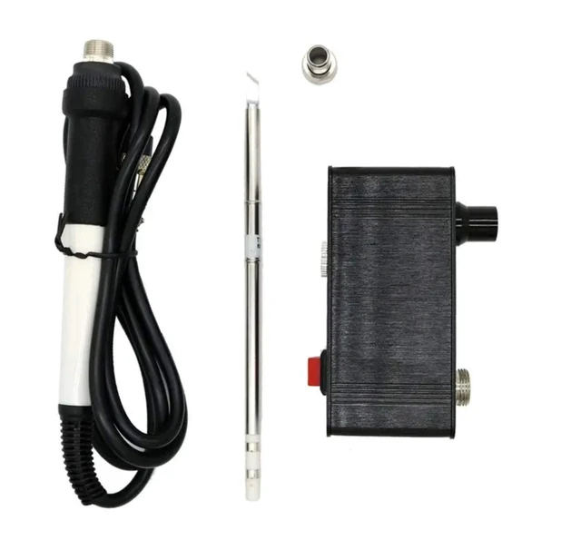 Alt view image 6 of 6 - DC12-24V 75W Soldering Iron Station with T12-K solder tip for RC Repair | Power supply not included, T12-942, Adjustable temperature Autosleep/Auto power-off