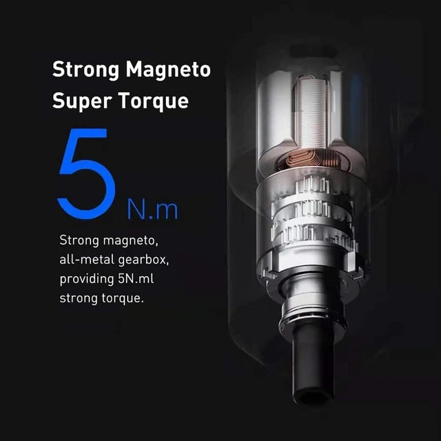 Alt view image 2 of 7 - Xiaomi Mi Cordless Screwdriver 3.6V, 2000mAh Rechargable Battery. Patented One-piece body with USB-C charging port. High 5-N.m Torque Cordless Portable Screwdriver with 12 pieces of S2 Steel Bits