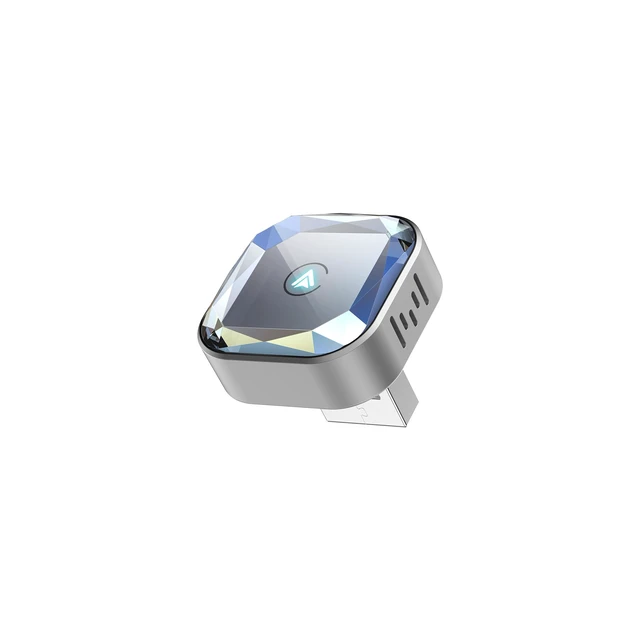 Alt view image 2 of 7 - Wireless CarPlay Adapter for iPhone & Android Phone 2-in-1 CarPlay Dongle | Wireless Apple CarPlay; Android Auto Adapter; 2-in-1 System; Plug & Play; Low Latency, Fast Connection