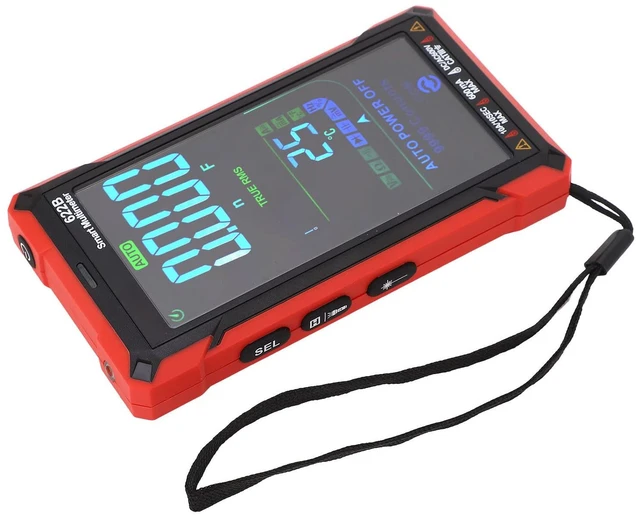 Main image of Digital Multimeter Kit Smart Touch Large Screen Rechargeable Digital Tester Fully Automatic Non Burning Ohm Amp Volt Meter