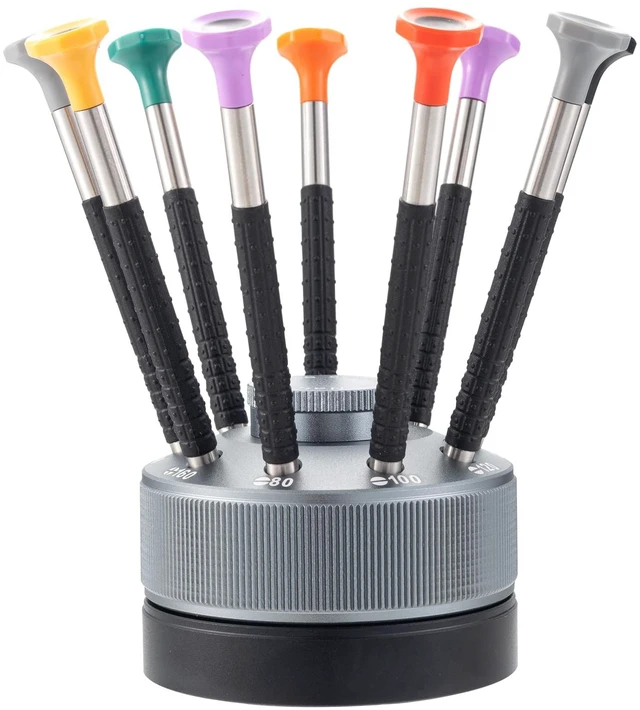 Main image of Watch Screwdriver Set with 9pcs Precision Slotted and Phillips9pcs Different Sizes With 9 Extra Replace Blades Watchmaker Screwdriver Set for Watch/Eyeglass/Jewelry Repair