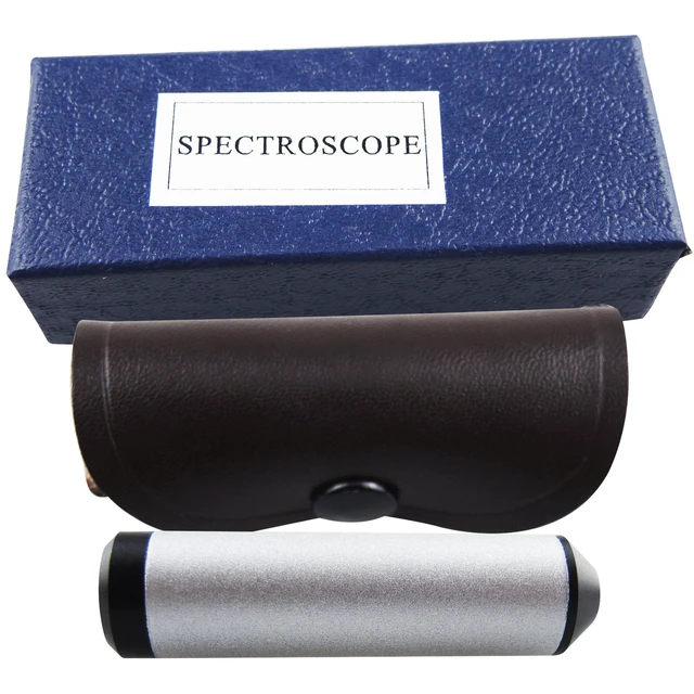 Alt view image 3 of 7 - Handheld Durable Small Diffraction Spectroscope 55mm Jewelers Eye Loupe Jewelry Magnifier for Gems Jewelry Rocks Stamps Coins Watches Hobbies Antiques Gems, Coins, Stamps