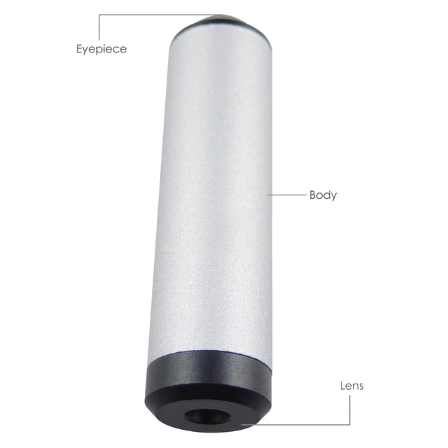 Alt view image 4 of 7 - Handheld Durable Small Diffraction Spectroscope 55mm Jewelers Eye Loupe Jewelry Magnifier for Gems Jewelry Rocks Stamps Coins Watches Hobbies Antiques Gems, Coins, Stamps