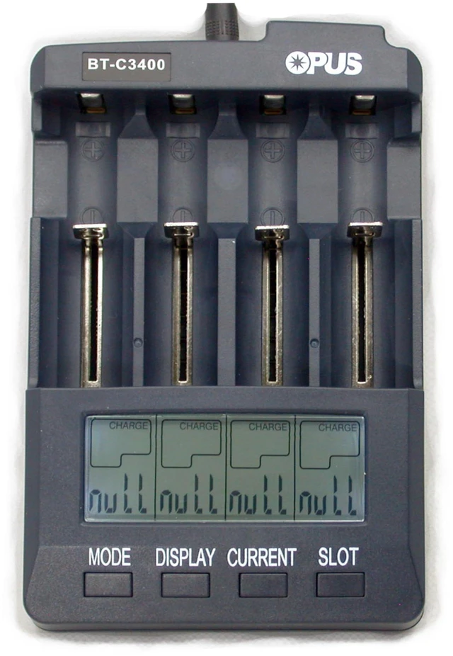 Alt view image 3 of 3 - Generic Battery Charger Tester Analyzer for Household Rechargeable Batteries AA AAA NiMH NiCd Li-ion 18650 26650