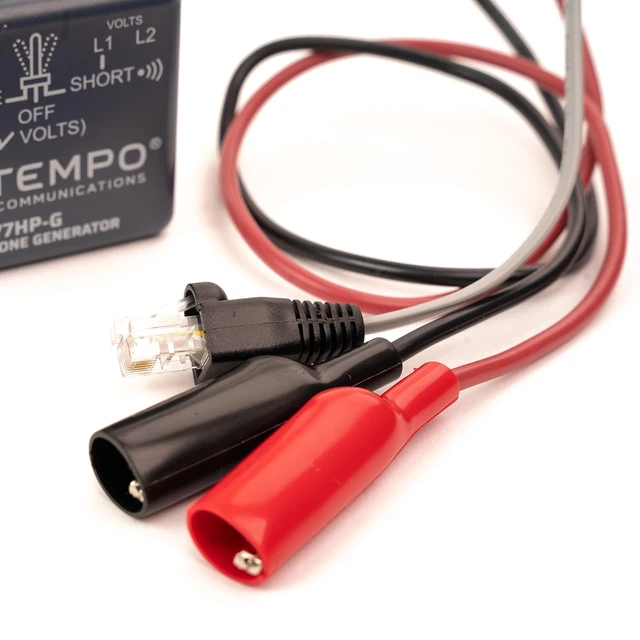 Alt view image 6 of 7 - TEMPO Communications 77HP-G Universal Tone Generator, Copper Cable Wire Tracer, Wire Toner, Professional Grade