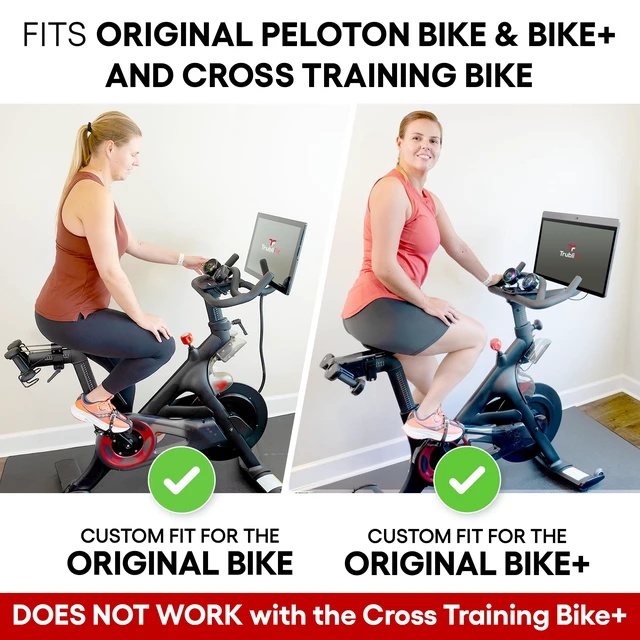 Alt view image 2 of 7 - TrubliFit Dual Cooling Fans with Phone Tray for Peloton Bike, No Batteries | Accessory for Peloton Bike, Dual Airflow Fans, Built-In Phone Tray & Tablet Holder, No Batteries or Charging Required