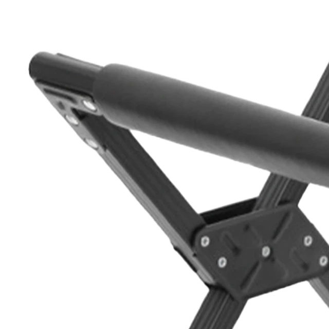 Alt view image 7 of 7 - VINGVO Camping Cooler Stand, Adjustable Strong Load Bearing Stable Folding Cooler Stand Frame Aluminum Alloy for Camping Hiking BBQ Cooking Fishing Picnic Outdoor, Light Weight Ice Box Holder (Black)