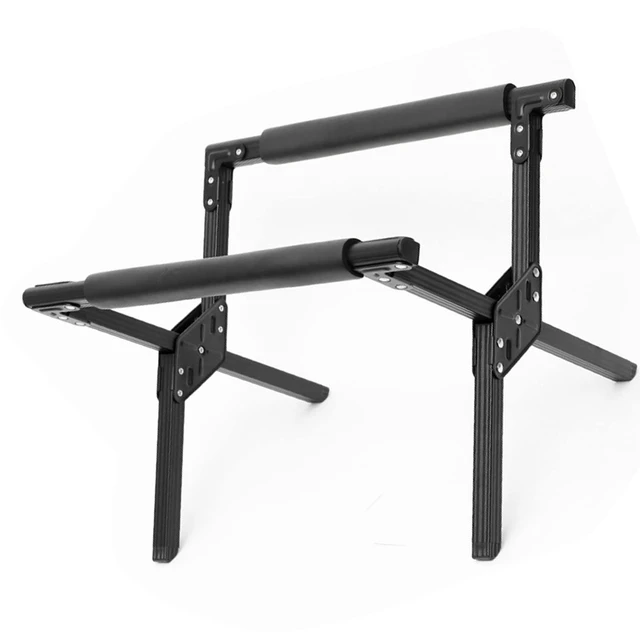 Alt view image 6 of 7 - VINGVO Camping Cooler Stand, Adjustable Strong Load Bearing Stable Folding Cooler Stand Frame Aluminum Alloy for Camping Hiking BBQ Cooking Fishing Picnic Outdoor, Light Weight Ice Box Holder (Black)