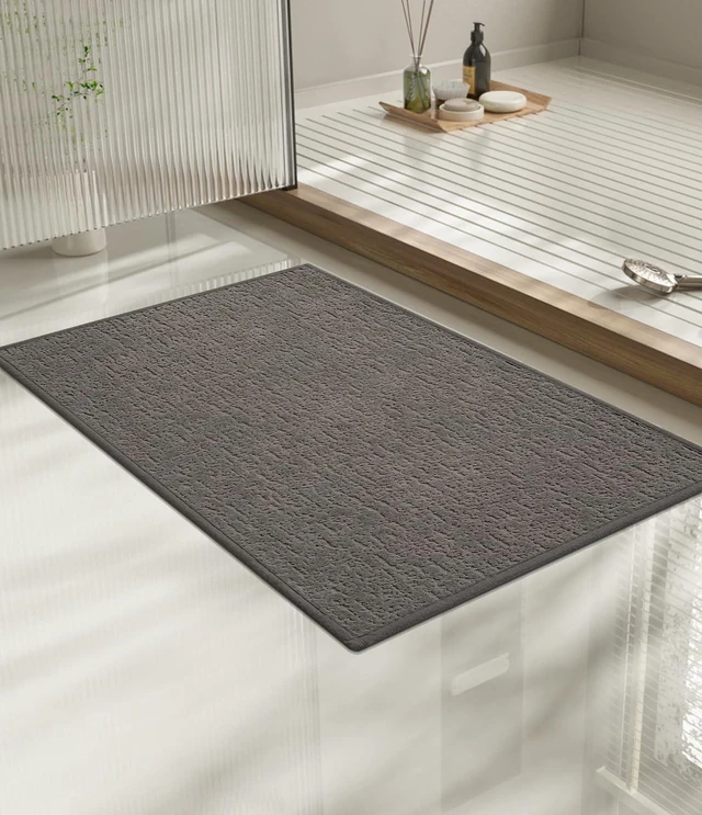 Main image of Ultra Thin Non Slip Absorbent Quick Dry Bathroom Rug Mat for Floor