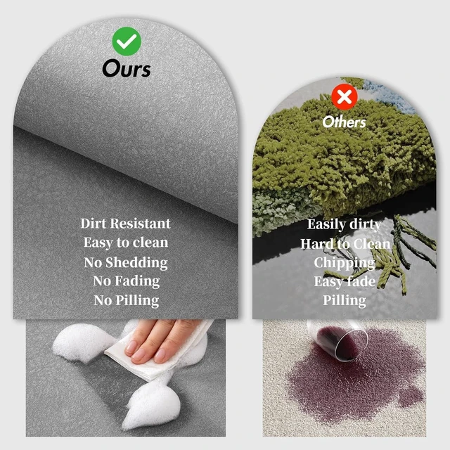 Alt view image 6 of 7 - Diatomaceous Earth Stone Bath Mat for Bathroom