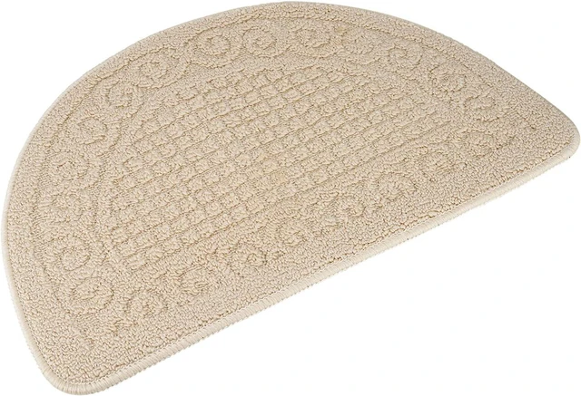 Main image of Semi-Circular Anti-Slip Bathroom & Kitchen Floor Mat Rug