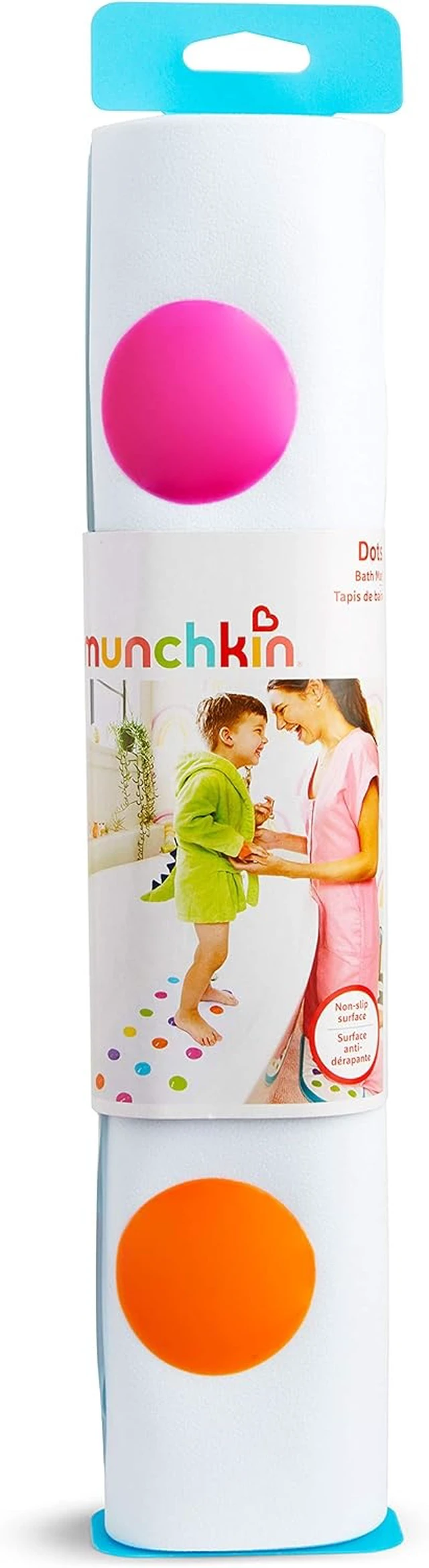 Alt view image 4 of 7 - ® Dots Non-Slip Bath Mat for Children