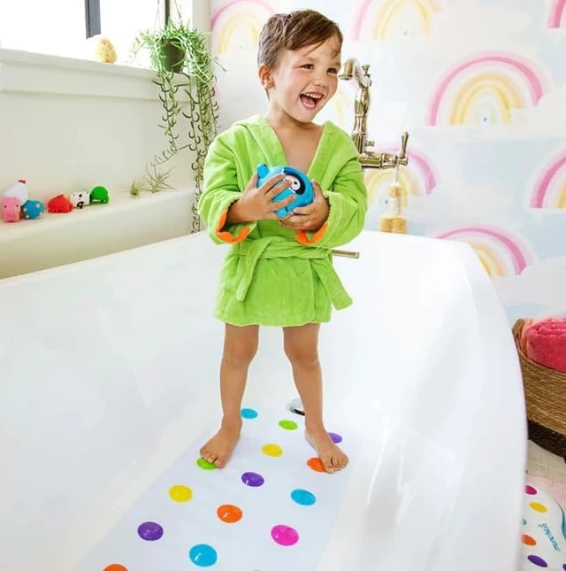 Alt view image 5 of 7 - ® Dots Non-Slip Bath Mat for Children